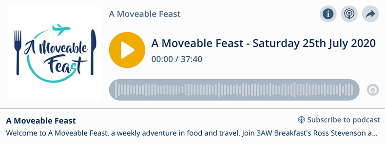 3AW A moveable Feast logo