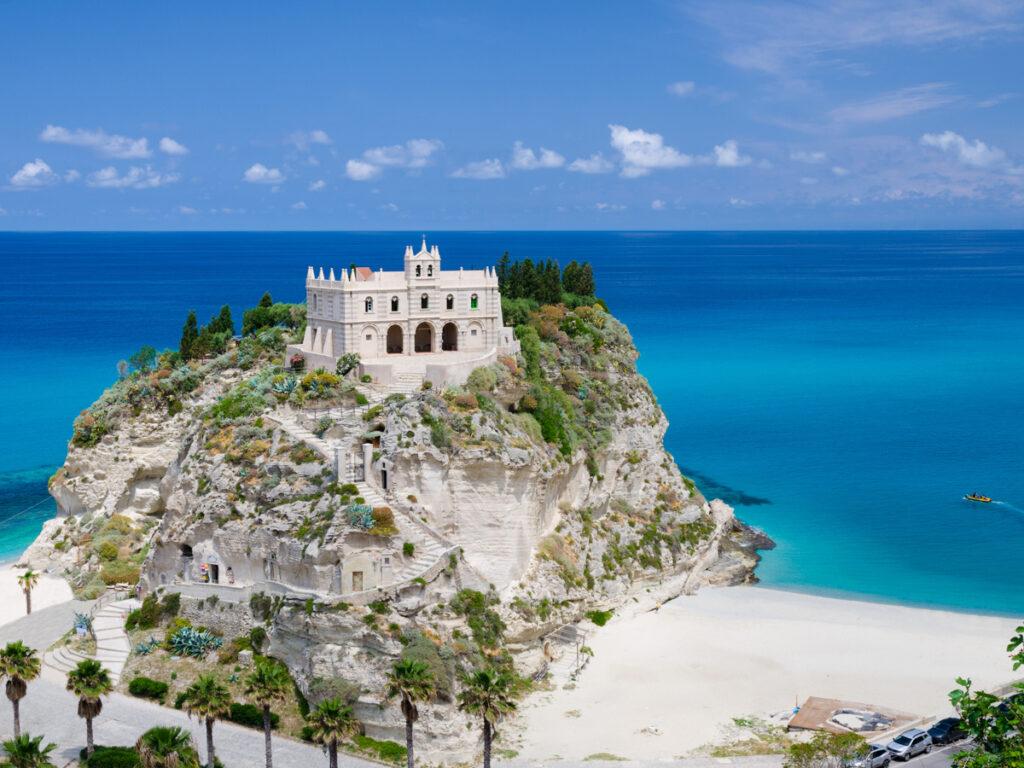 A castle in Tropea, by the sea
