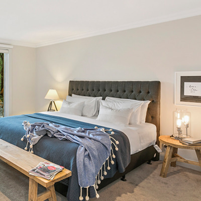a bedroom at accommodation in Daylesford