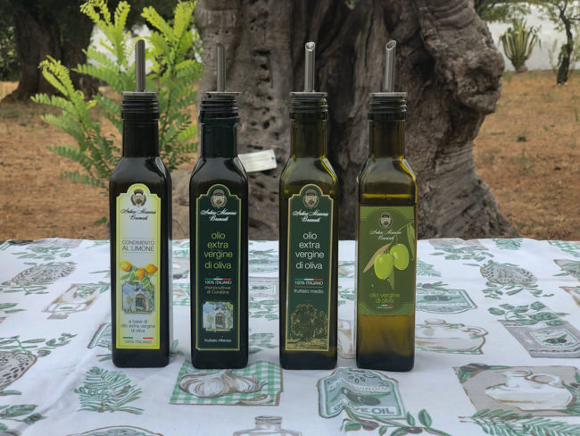 Extra virgin olive oil in Puglia
