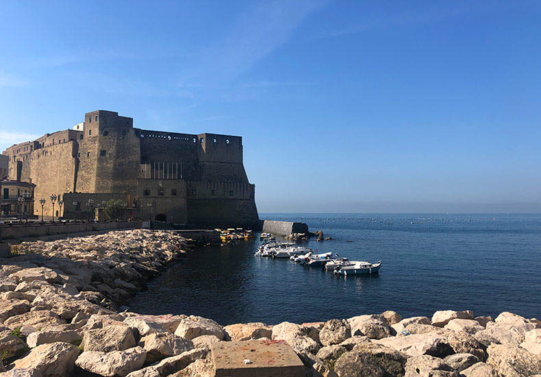 A castle in Naples