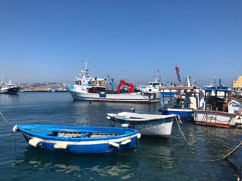 the harbour of procida