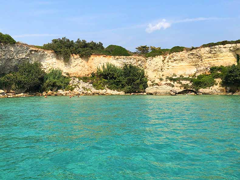 The clear water of Otranto