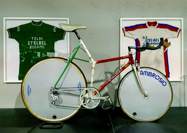 A vintage steel Stelbel TT bicycle