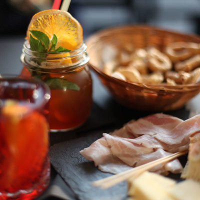 Aperitivo with negroni