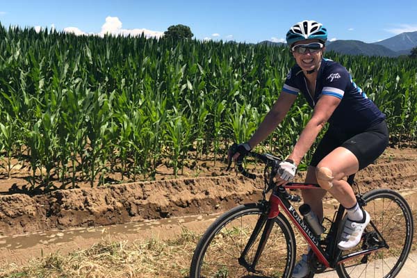 A rider in piemonte