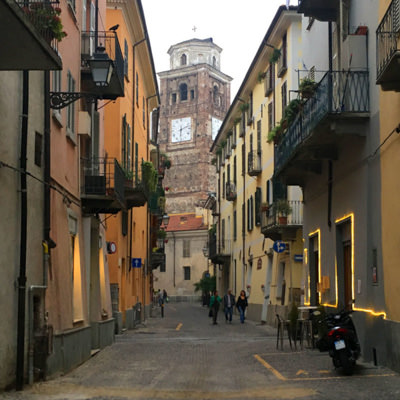 The beautiful streets of Cuneo