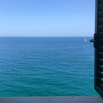 A room with a sea view in Puglia