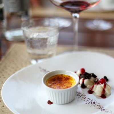 A beautiful dessert to finish a long Tuscan lunch