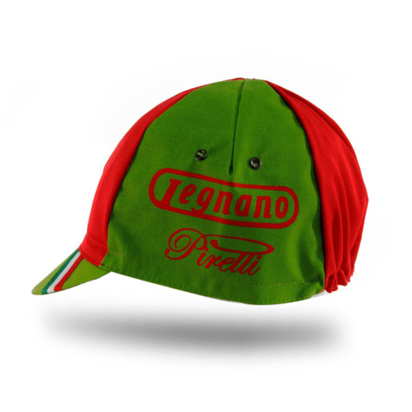 Vintage cycling cap of the Legnano team
